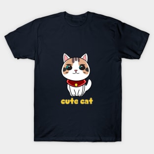 Cute cat cartoon T-Shirt